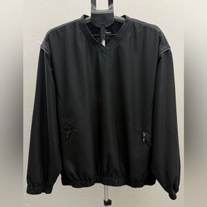 Grand Slam Black V-Neck Jacket